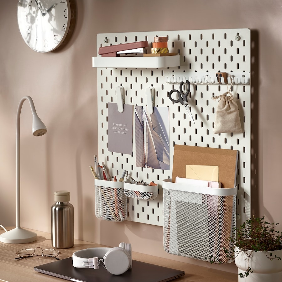 SKÅDIS Pegboard, white