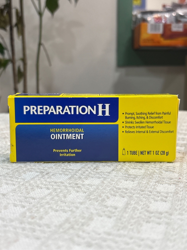 Kem Mỡ Bôi Trĩ Preparation H Hemorrhoidal Ointment 28g Nhập Khẩu Mỹ