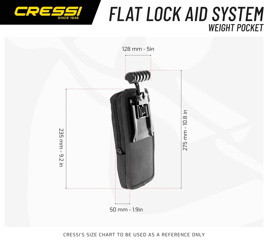 Túi Đựng Chì Flat Lock Aid