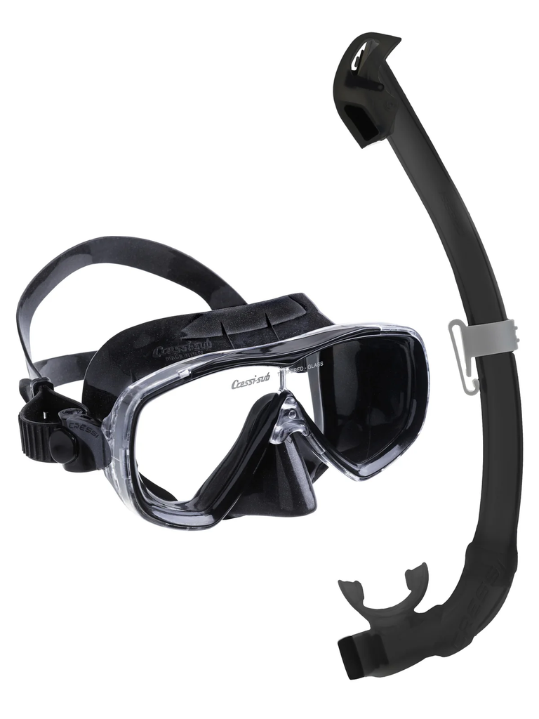 Bộ Mặt Nạ Lặn Estrella + Ống Thở Lặn Seal Dry