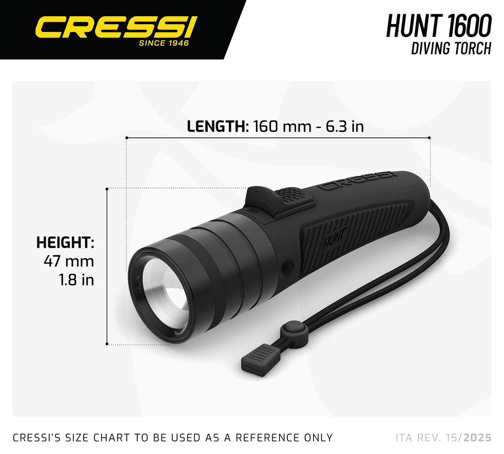 Đèn Pin Lặn Hunt 1600