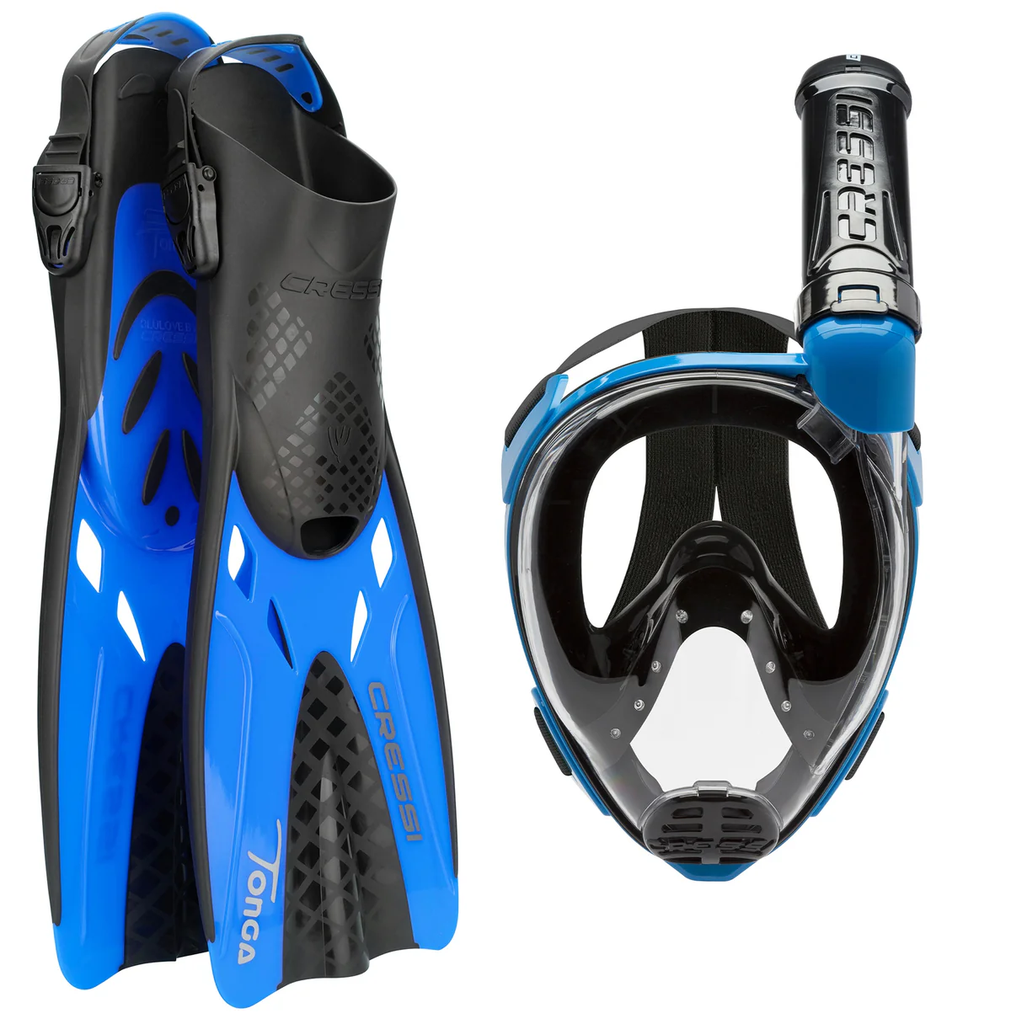 Bộ Chân Vịt + Ống Thở Lặn Baron + Tonga