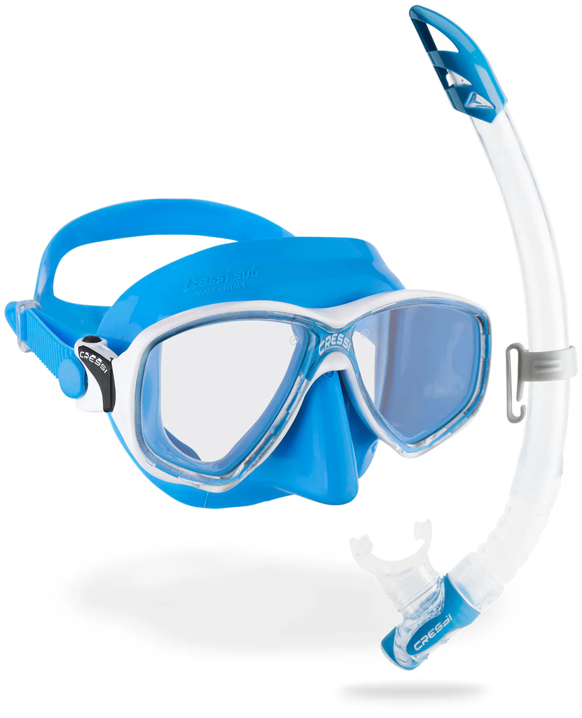 Bộ Mặt Nạ Lặn Marea + Ống Thở Lặn Gamma