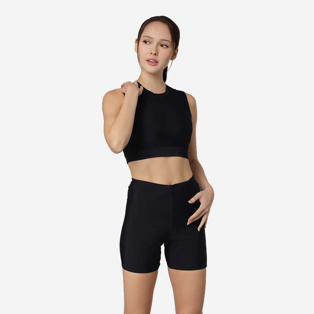 Áo Bơi Sát Nách Nữ  Đơn Giản Mềm Mại