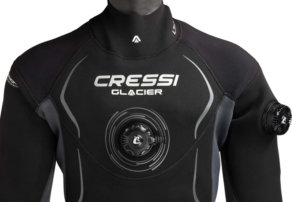Đồ Mặc Lặn Khô Nữ Glacier 4mm
