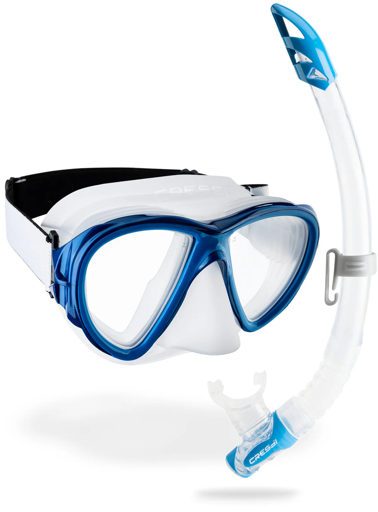 Bộ Mặt Nạ Lặn Fiji + Ống Thở Lặn Gamma