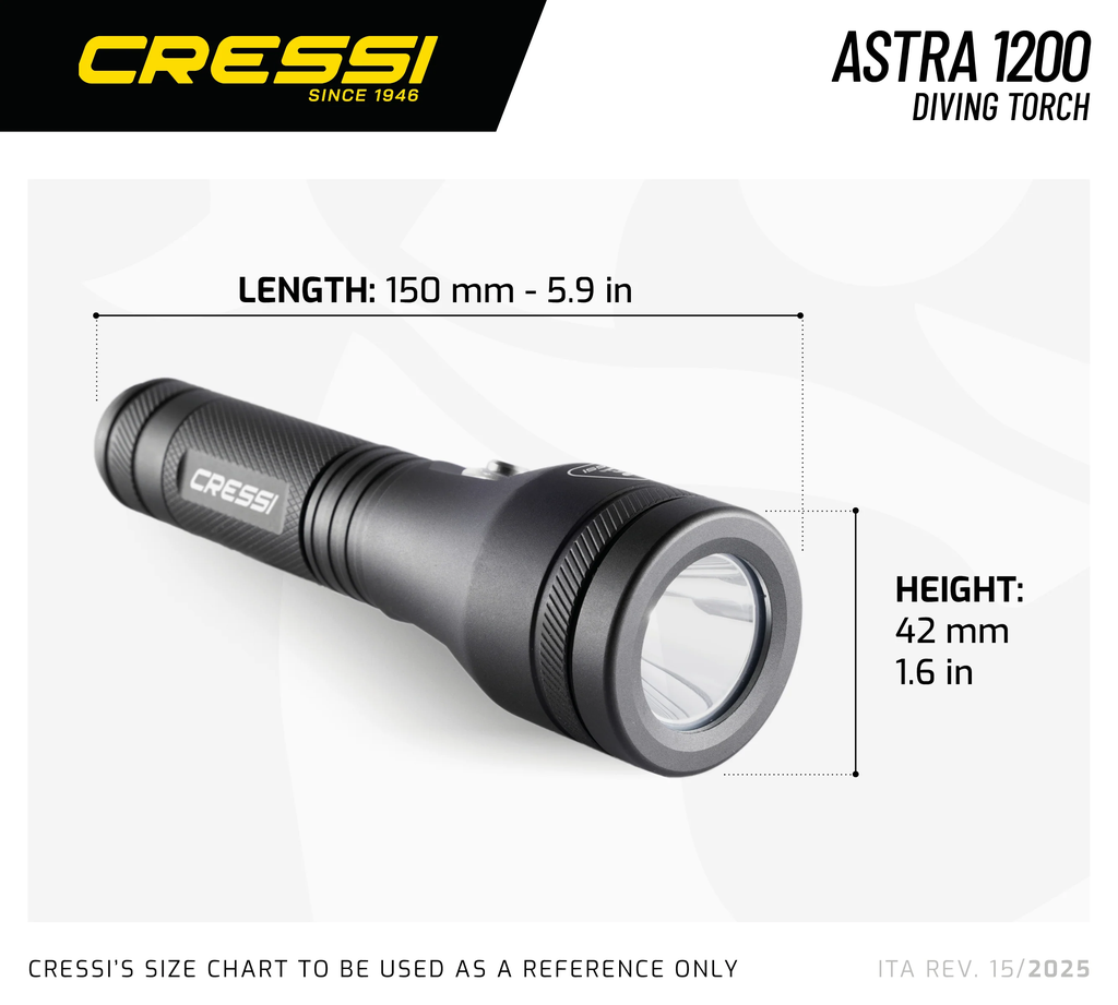 Đèn Pin Lặn Astra 1200