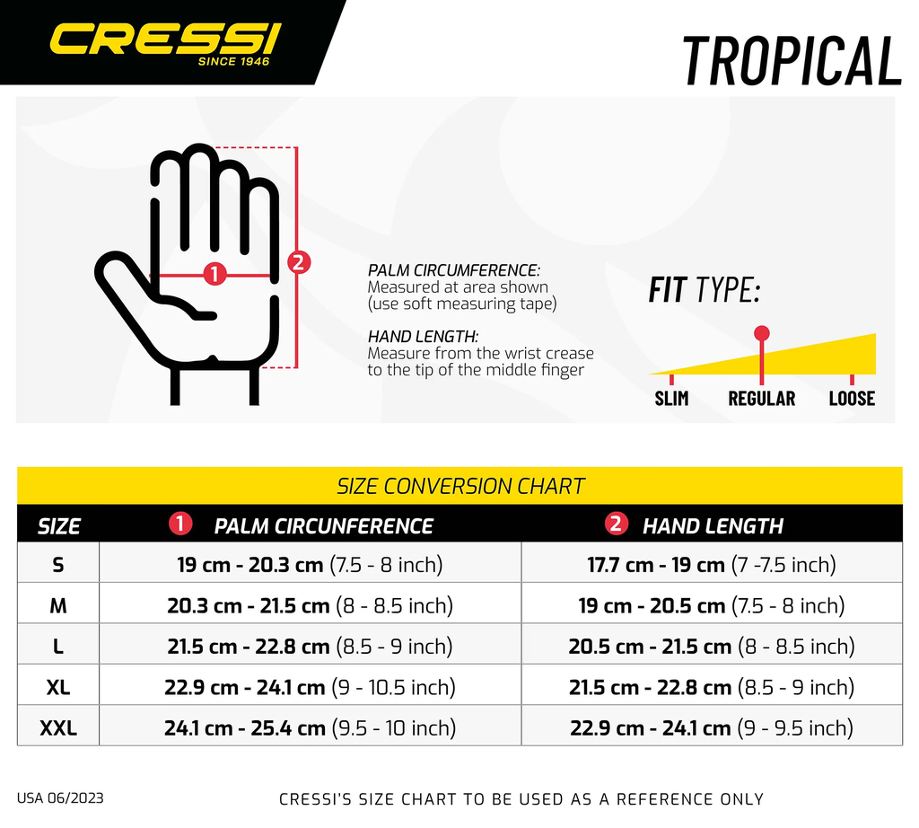 Găng Tay Lặn Tropical