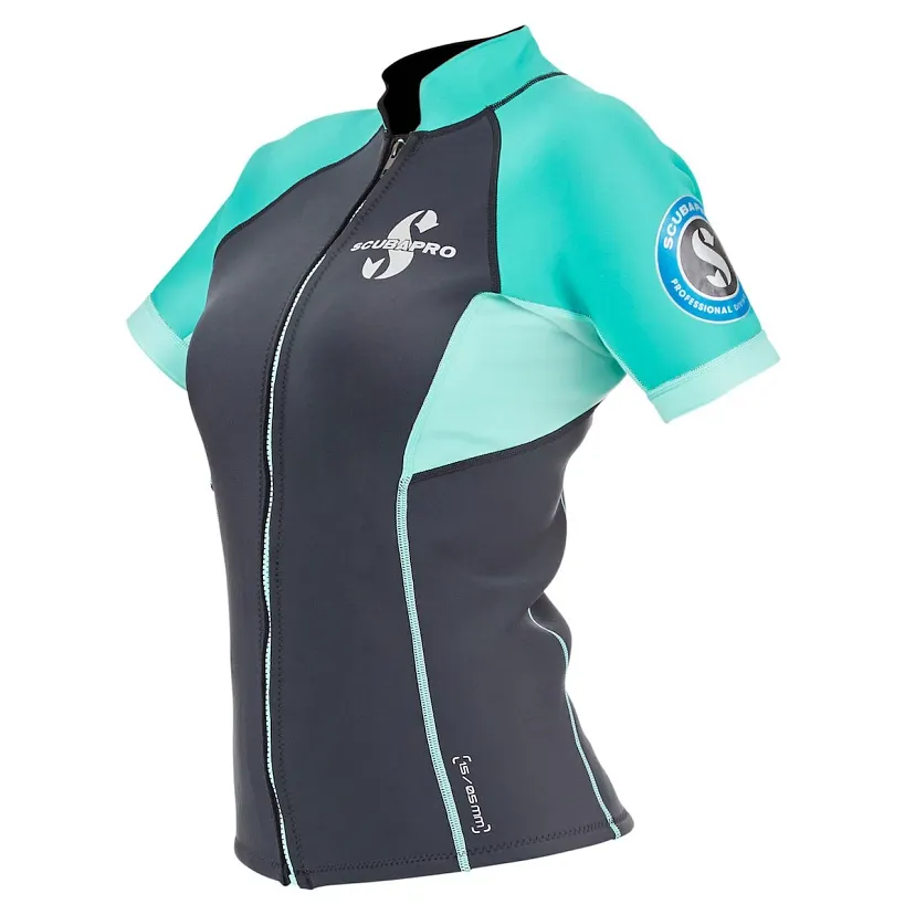 Áo Lặn Tay Ngắn Nữ Everflex, 1.5mm