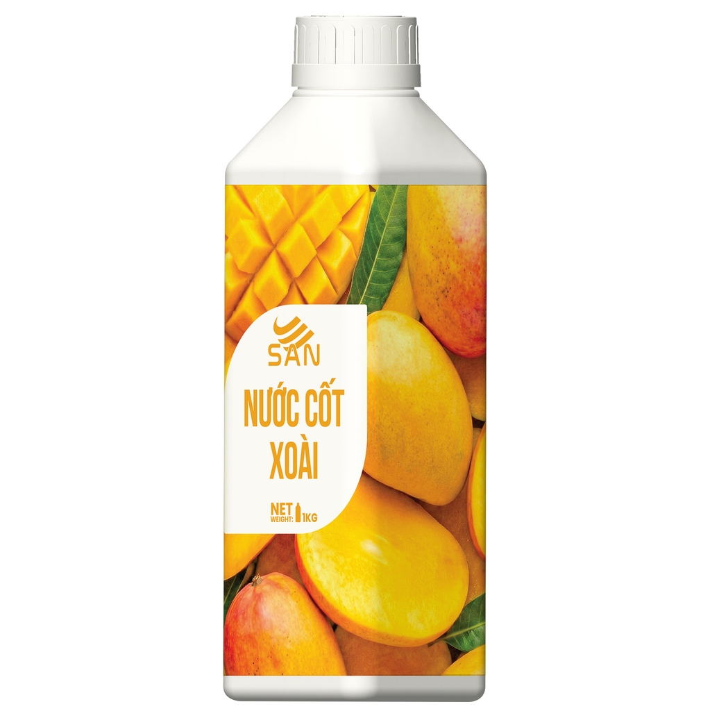 Nước Cốt Xoài SAN Chai 1Kg