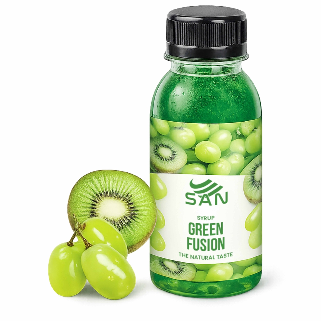 Syrup Kiwi Nho Xanh SAN Chai 1Kg
