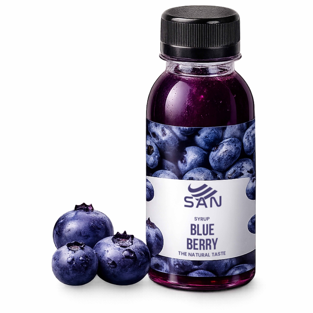 Syrup Việt Quất Berry SAN Chai 1Kg