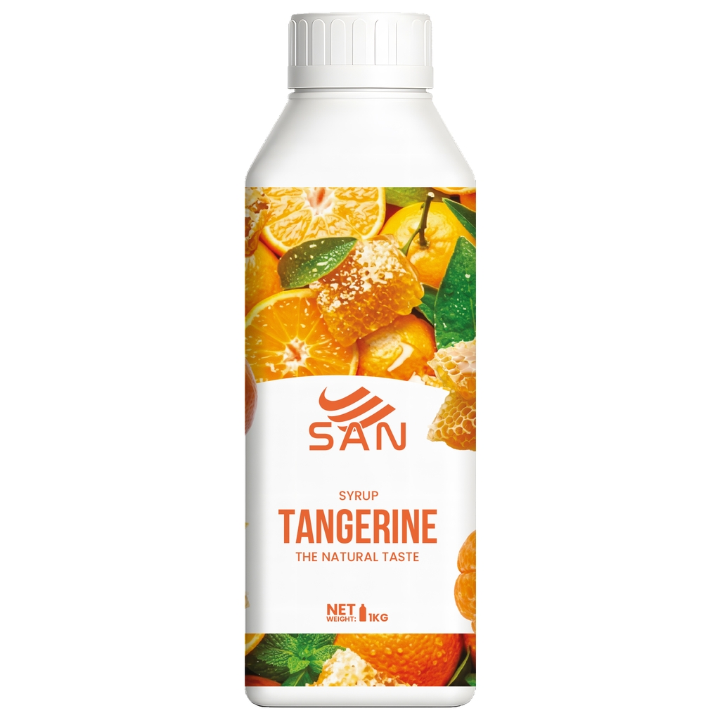 Syrup/siro QUÝT SAN, mẫu thử 100ml, tặng sách công thức pha chế, tiện dụng, trái cây tự nhiên