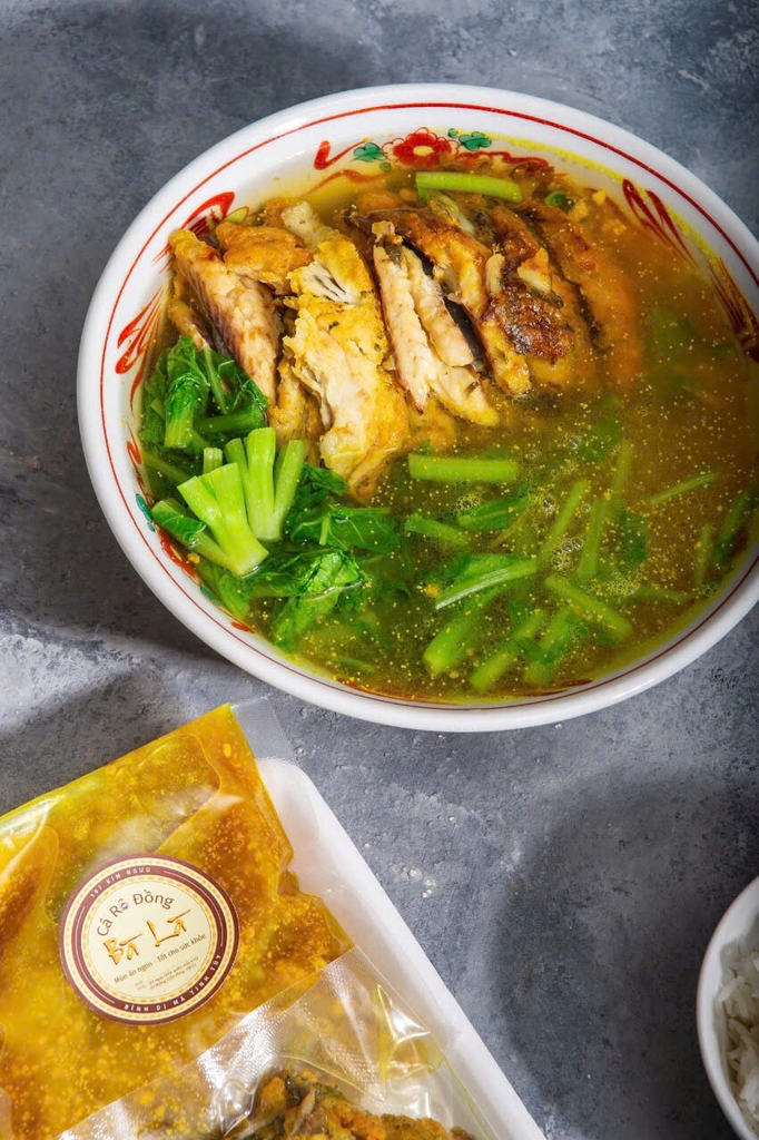 Canh cá rô đồng Bà Là