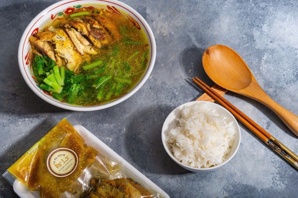 Canh cá rô đồng Bà Là