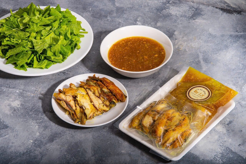 Canh cá rô đồng Bà Là