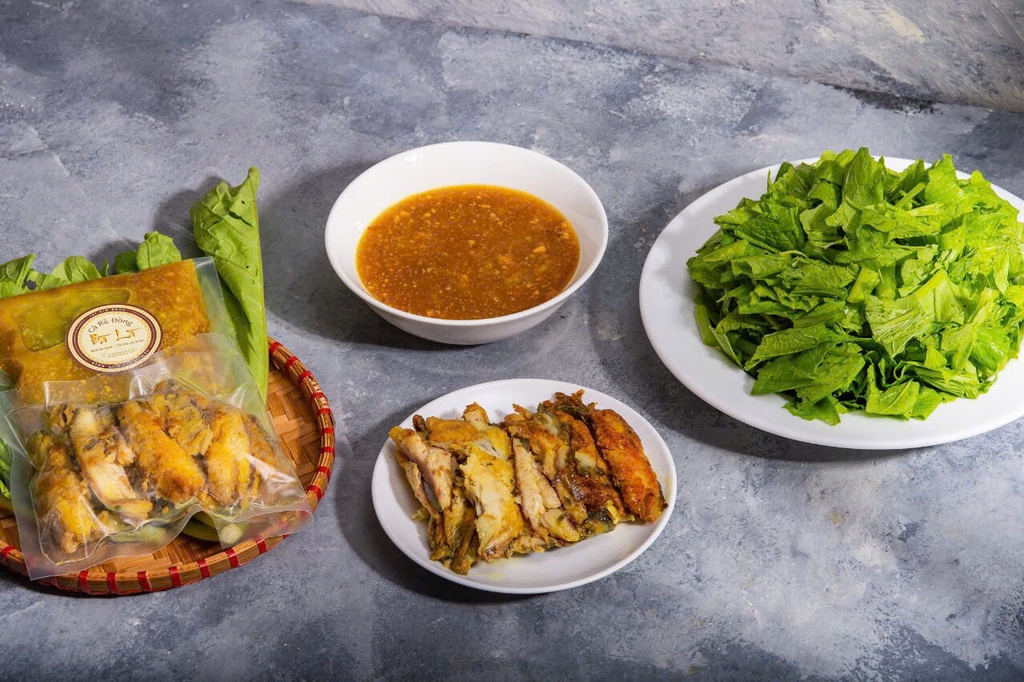 Canh cá rô đồng Bà Là