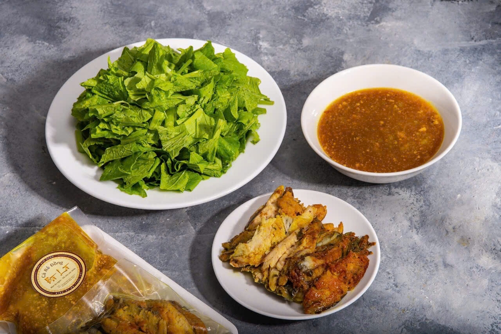 Canh cá rô đồng Bà Là