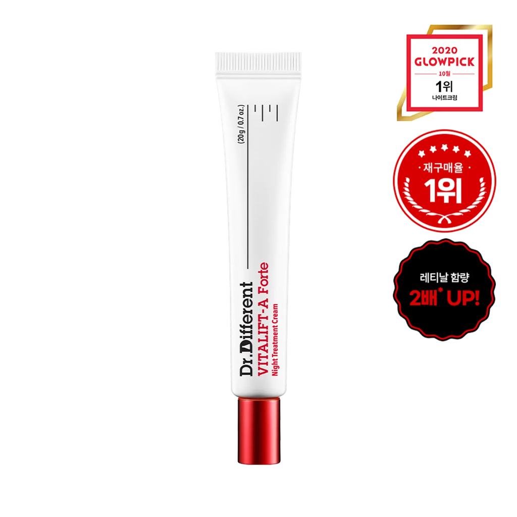 DR.DIFERENT VITALIFT A FORTE/ KEM DƯỠNG RETINAL TRẺ HOÁ VÀ LÀM SÁNG DA BAN ĐÊM