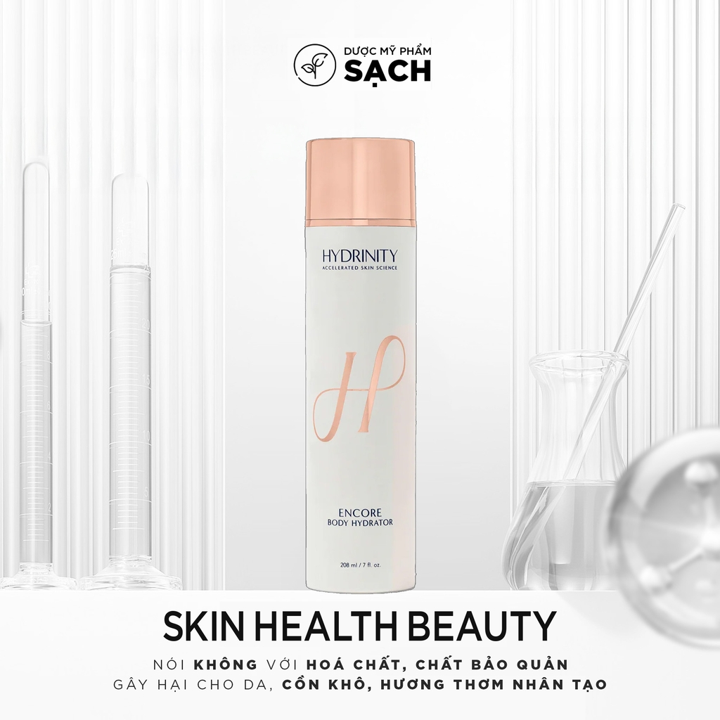 HYDRINITY ENCORE BODY HYDRATOR: Tinh Chất Dưỡng Thể Chuyên Sâu - Giải Pháp Nâng Cấp Da Cơ Thể Toàn Diện