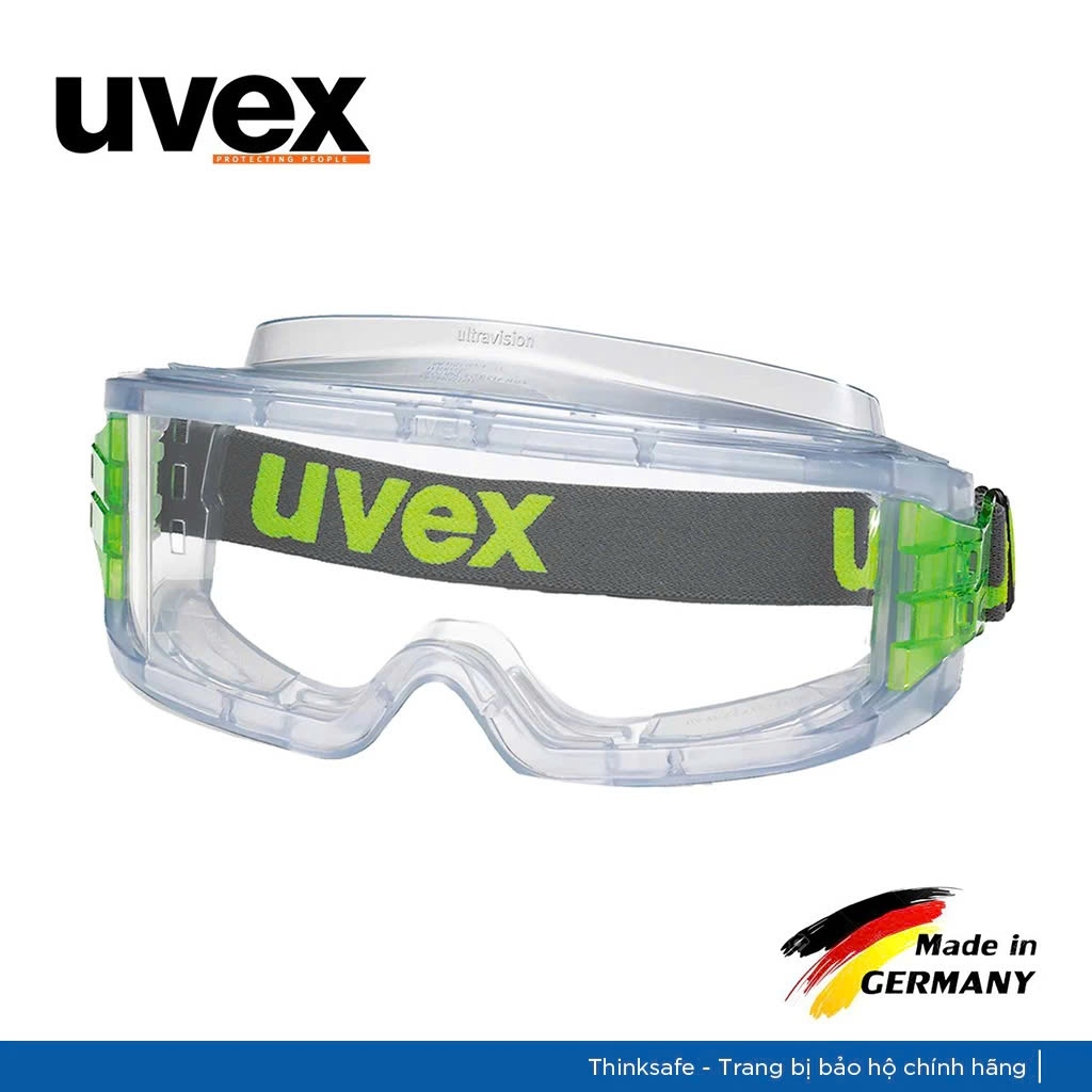 Mắt kính bảo hộ lao động Uvex 9302245 kính chống hóa chất, chống bụi ...