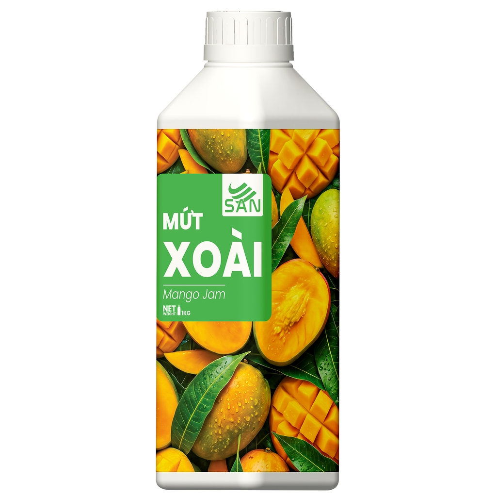 Mứt Xoài Đậm Đặc Chai 1Kg