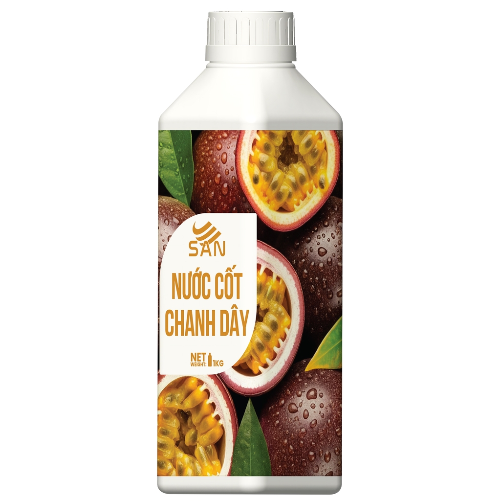 Nước Cốt Chanh Dây SAN Chai 1Kg