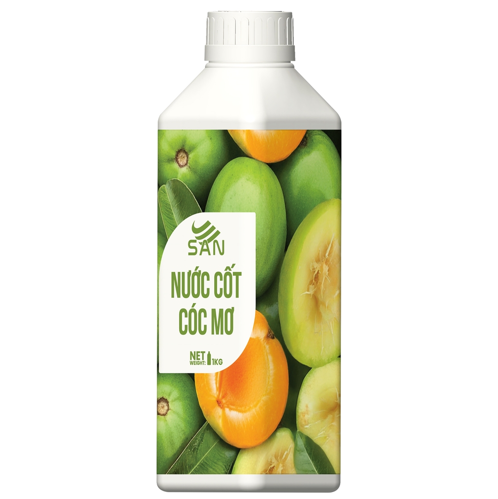 Nước Cốt Cóc Mơ SAN Chai 1Kg