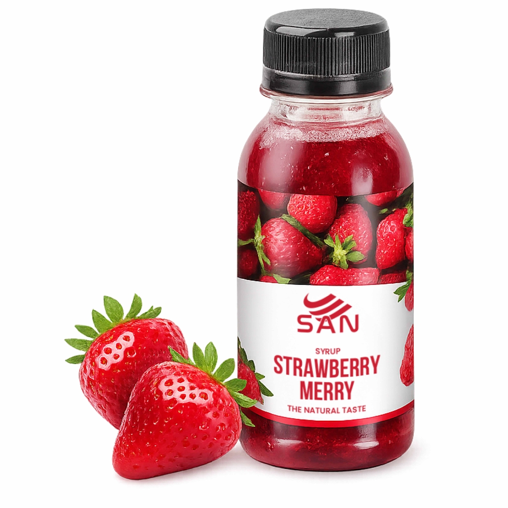 Syrup Dâu Merry SAN Chai 1Kg
