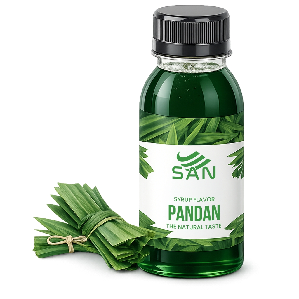 Syrup Lá Dứa SAN Chai 1Kg