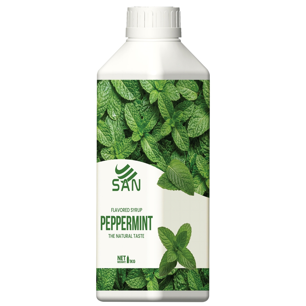 Syrup Bạc Hà SAN Chai 1Kg