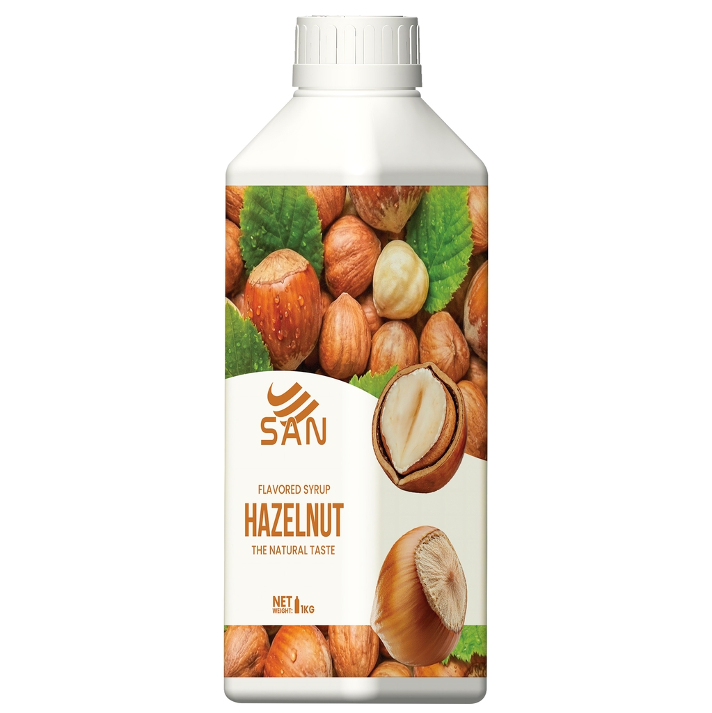 Syrup Hạt Phỉ SAN Chai 1Kg