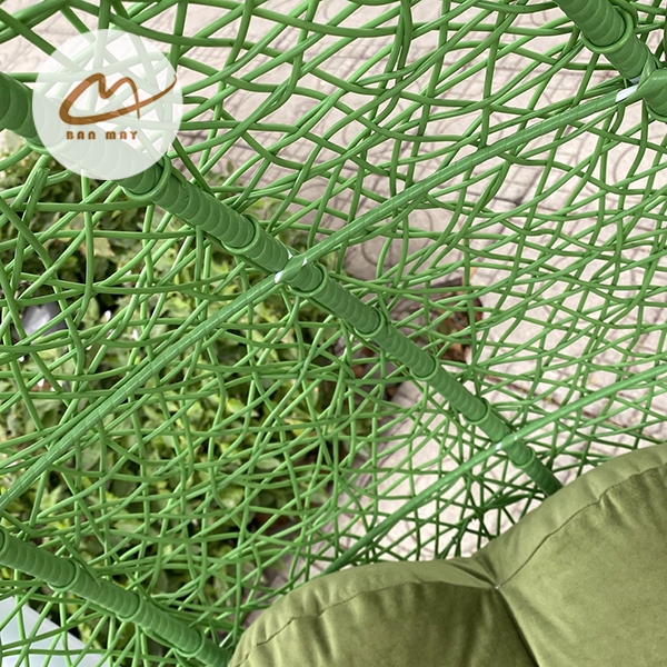 Xích Đu Mây Nhựa Tai Gấu Bản Lớn – Thiết Kế Nhận Diện Cho Không Gian Hiện Đại