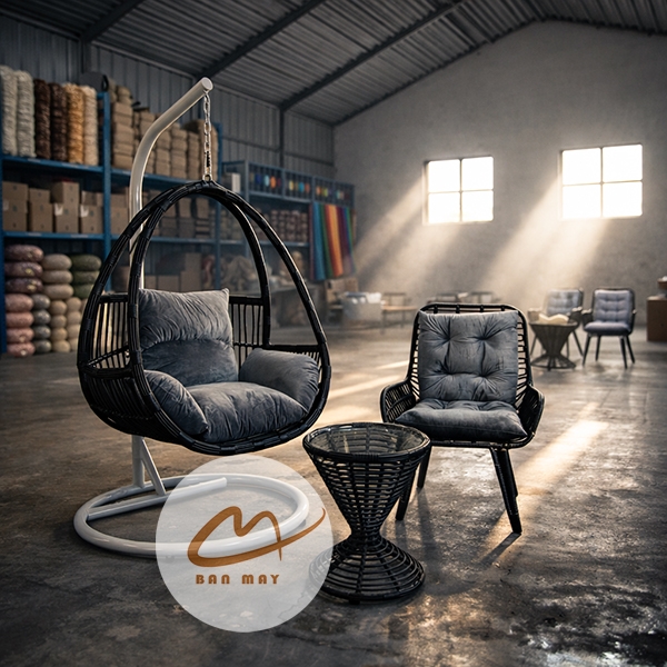 Bộ Bàn Ghế Ban Công Phượng Hoàng Đơn – Giải Pháp Thư Giãn Cho Không Gian Nhỏ