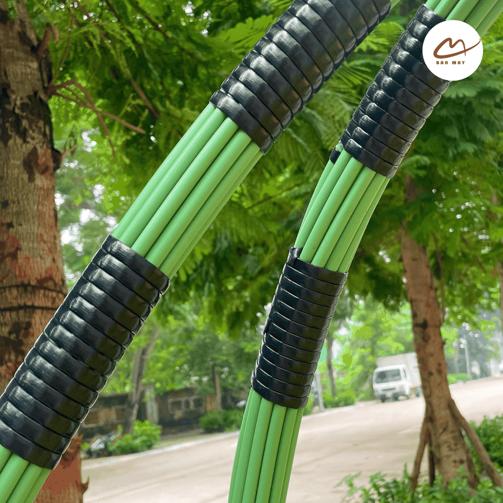 Xích đu cần kép đen xanh đệm oliu