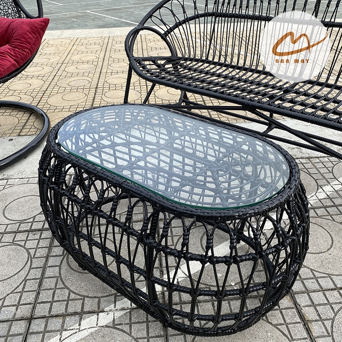 Bộ Bàn Ghế Xích Đu Sân Vườn – Combo Tiếp Khách Ngoài Trời Đồng Bộ Cho Gia Đình