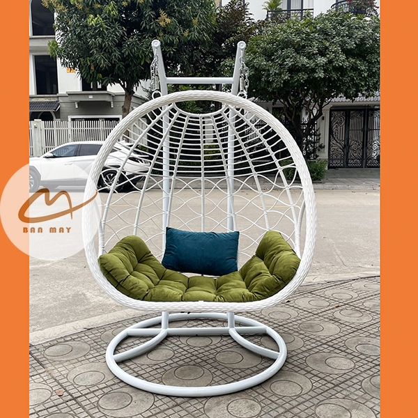 Xích Đu Sân Vườn Kén Tròn – Thiết Kế Tổ Chim Cỡ Lớn Cho Không Gian Mở