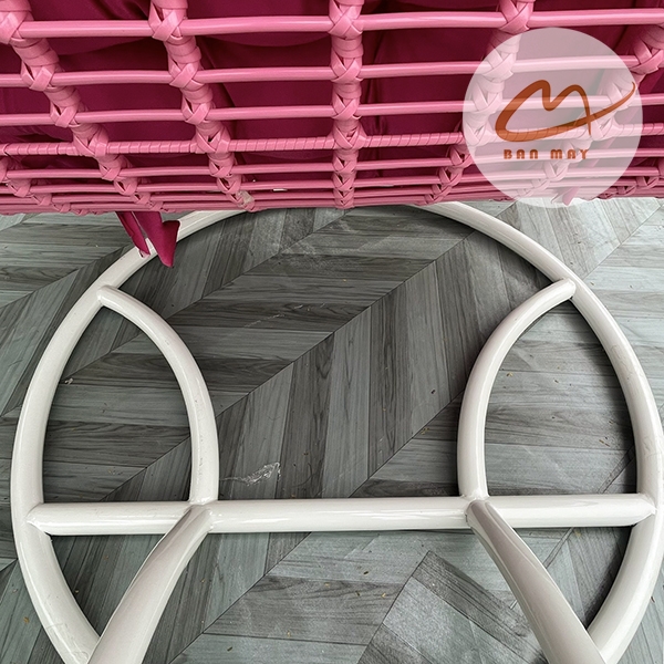 Bộ Bàn Ghế Xích Đu Lưng Vòm Cần Kép, Nội Thất Đại Gia Đình Bền Bỉ mà Sang Trọng