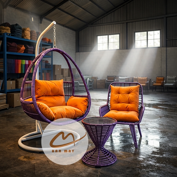 Bộ Bàn Ghế Ban Công Phượng Hoàng Đơn – Giải Pháp Thư Giãn Cho Không Gian Nhỏ