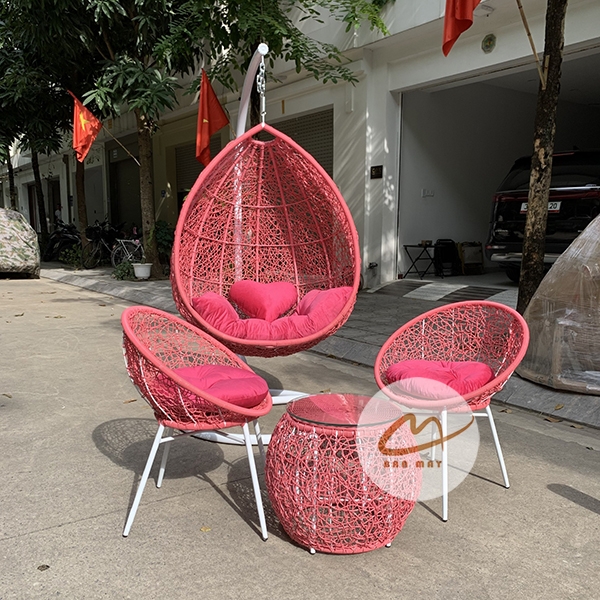 Xích Đu Tổ Chim Bàn Ghế Ban Công, Giải Pháp Tối Ưu Cho Không Gian Nhỏ