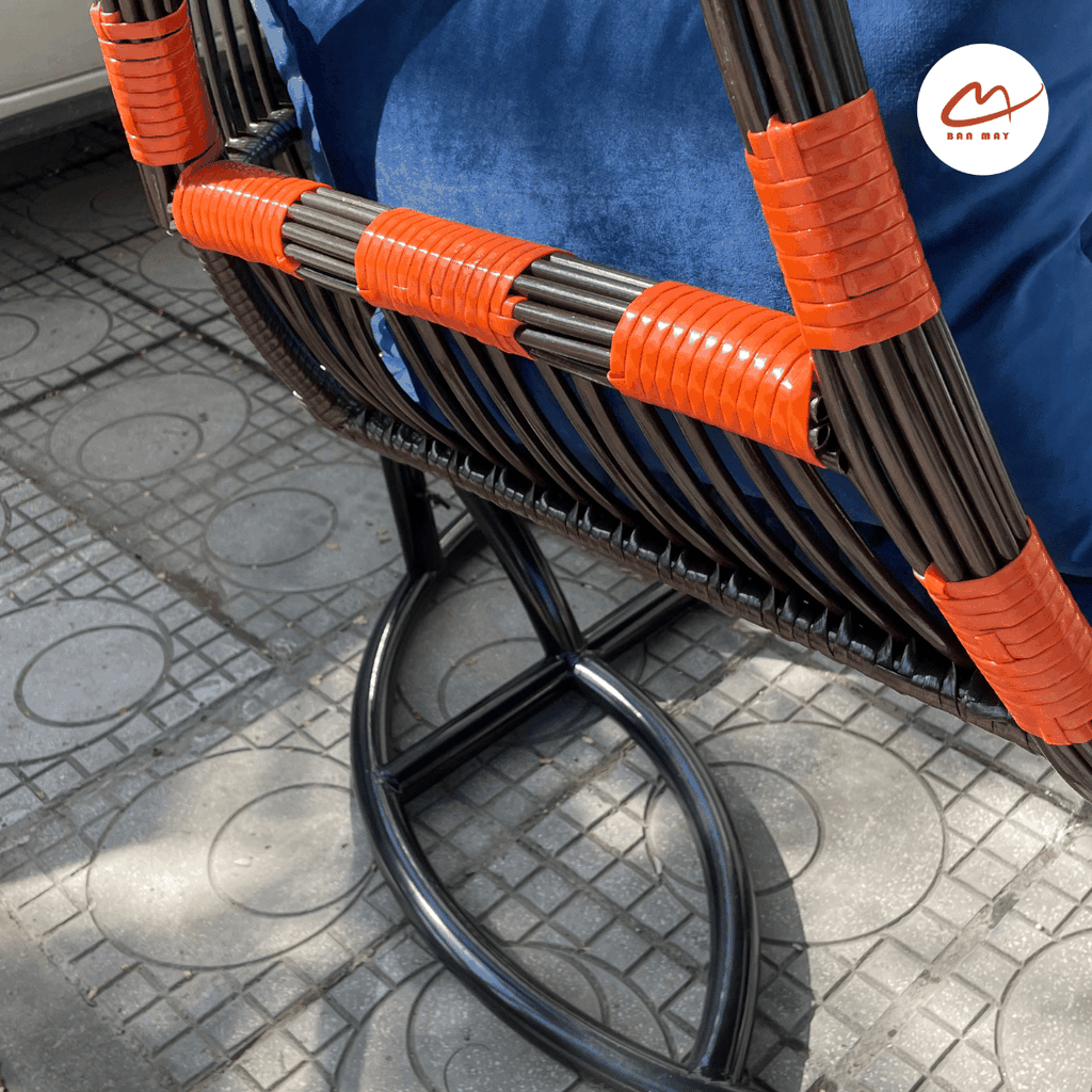 Xích Đu Sân Vườn Cần Kép 3 Chỗ Ngồi, Tùy Chọn Màu Sắc Theo Ý