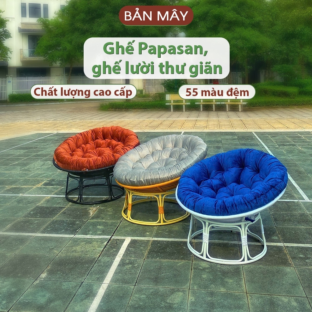 Ghế thư giãn papasan thường
