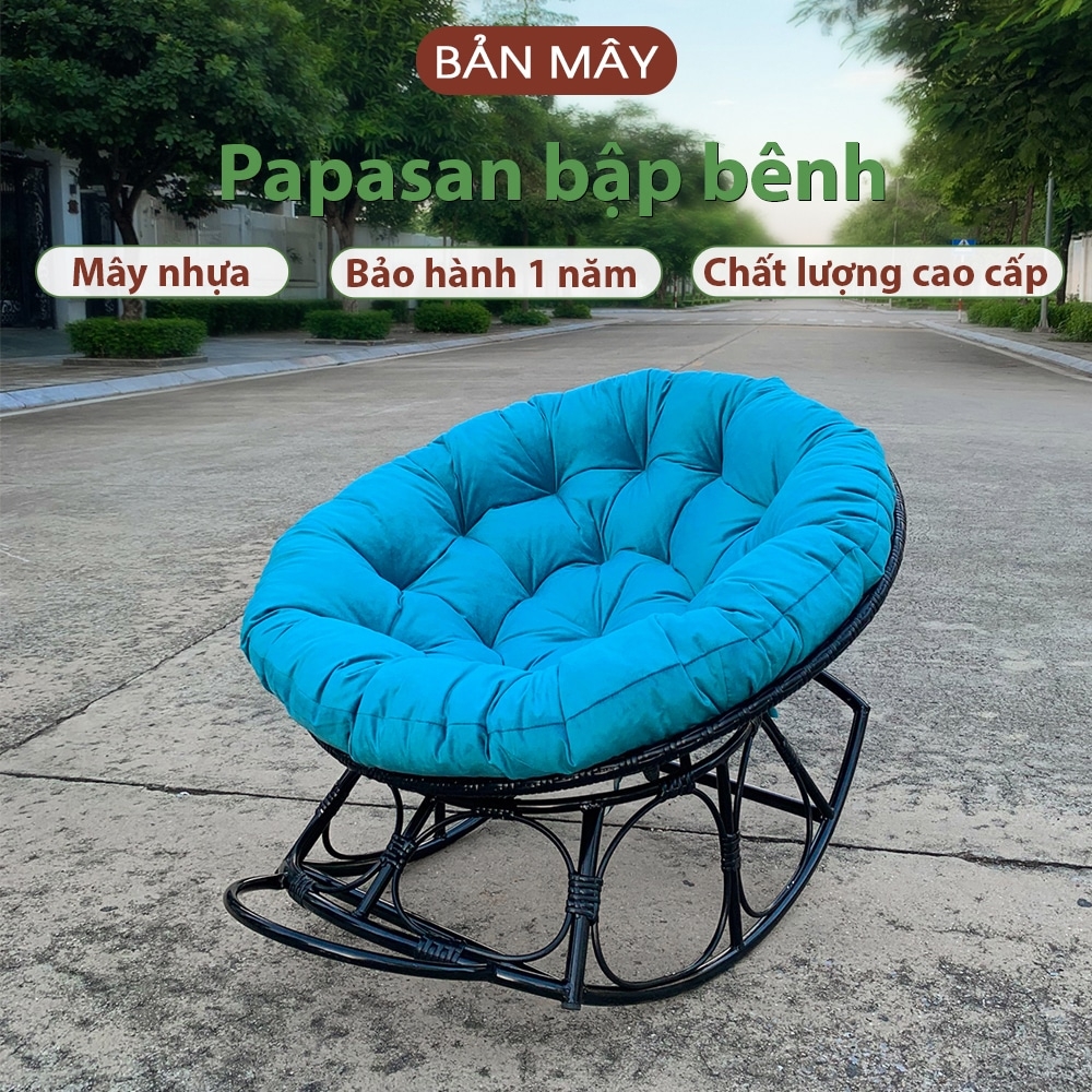 Ghế bập bênh papasan thư giãn