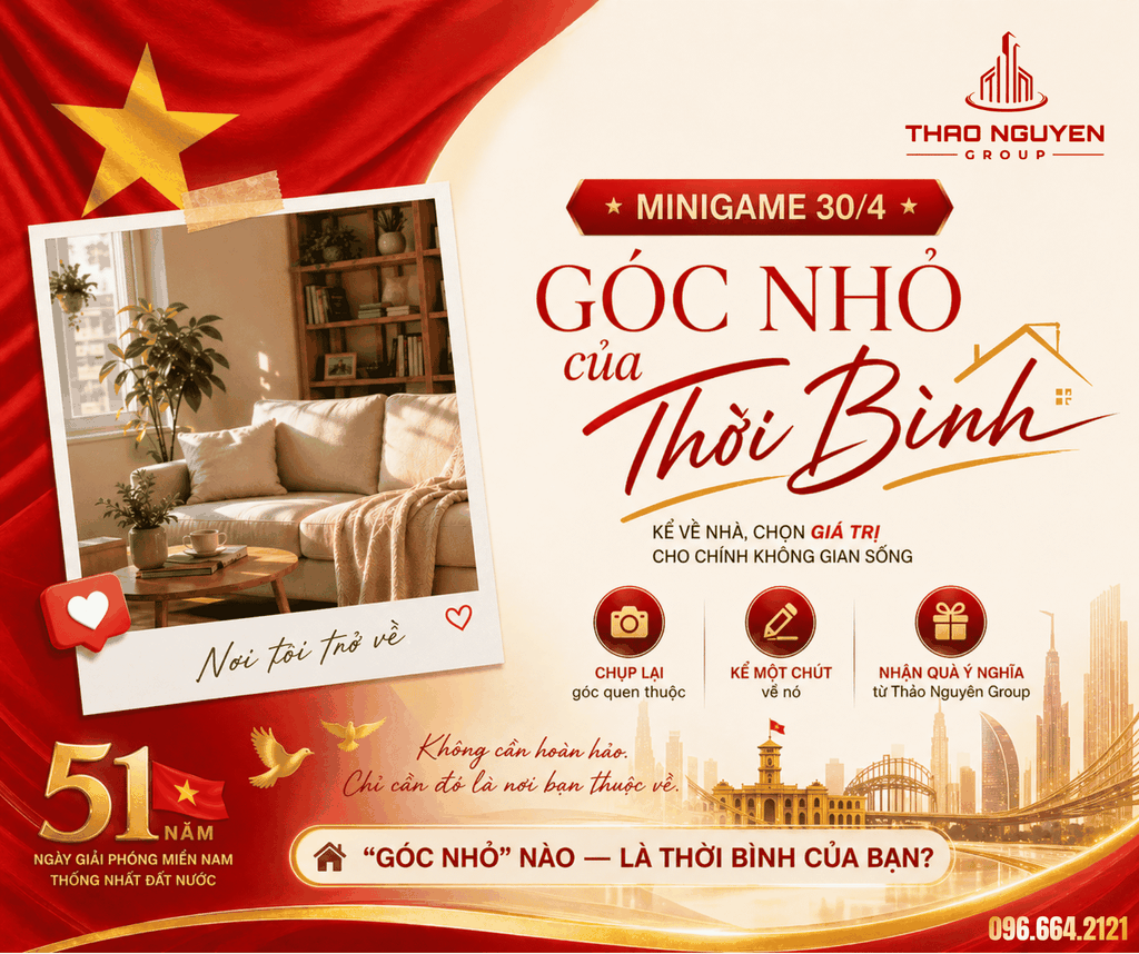 Thảo Nguyên phát động minigame "Góc nhỏ của thời bình"