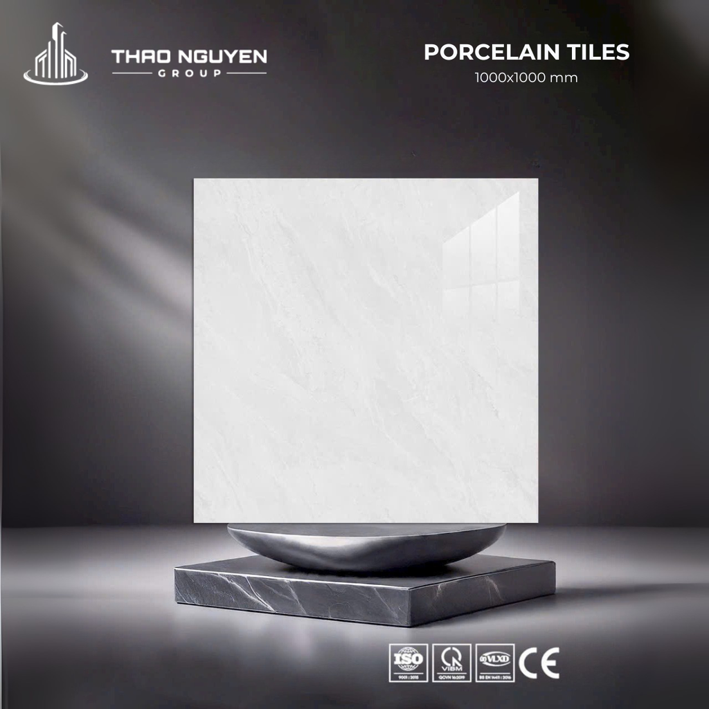 Gạch lát 1000x1000 CMC men kim cương Porcelain CPD11005S5