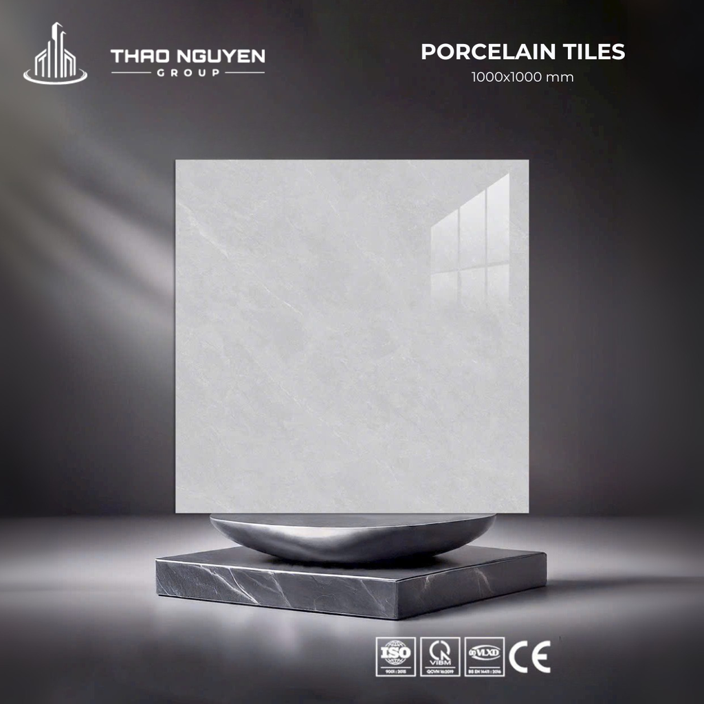 Gạch lát 1000x1000 CMC men kim cương Porcelain CPD11002S5