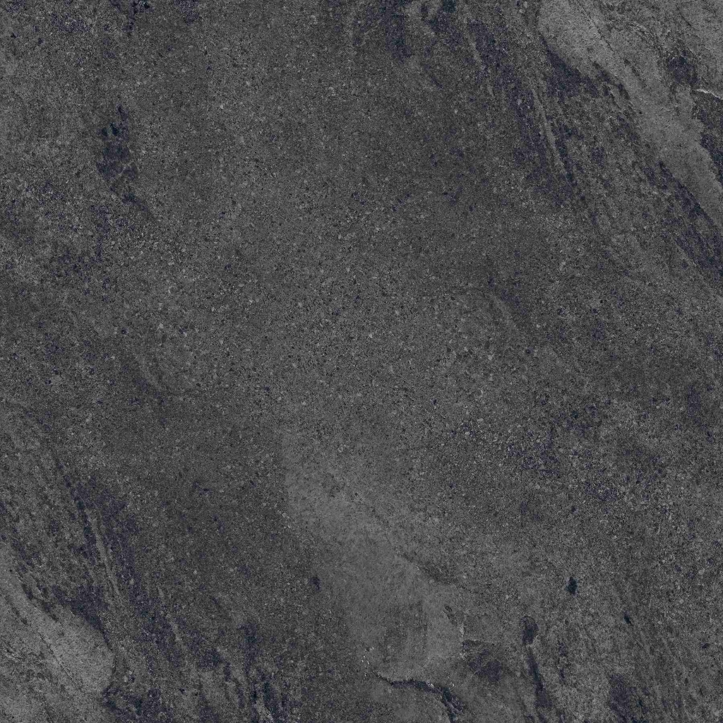 Gạch Ấn Độ 600x600 men Matt Porcelain ROCKFLAME ANTHRACITE