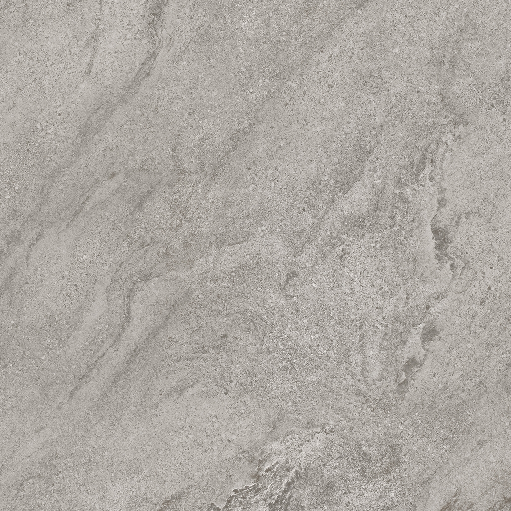 Gạch Ấn Độ 600x600 men Matt Porcelain ROCKFLAME GRIS