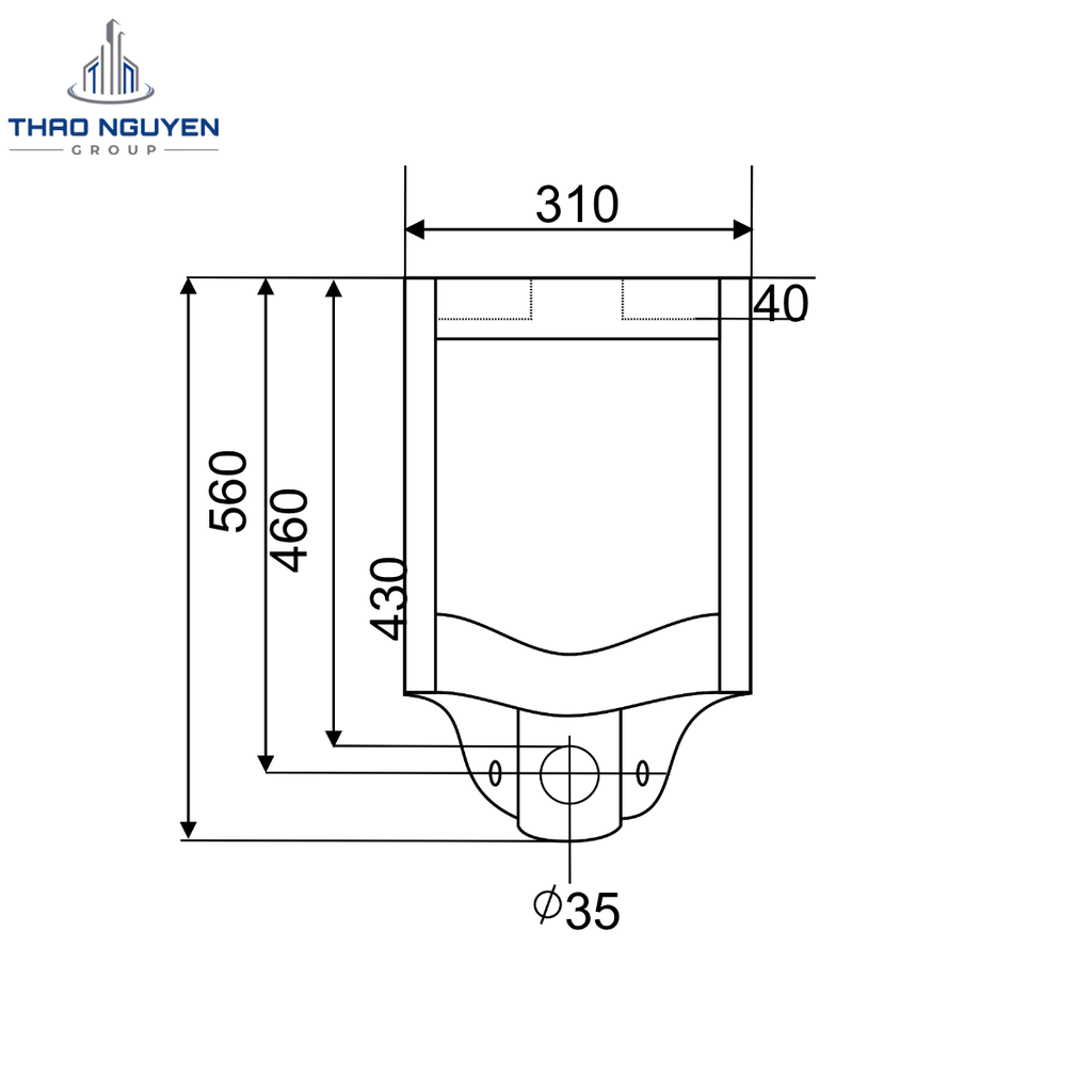 Tiểu Nam Treo Tường OSETER OS7-02