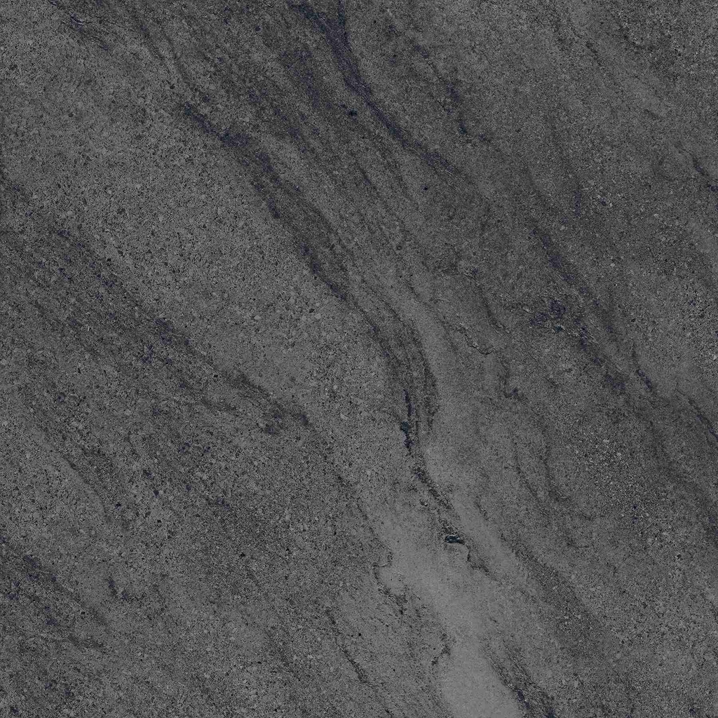 Gạch Ấn Độ 600x600 men Matt Porcelain ROCKFLAME ANTHRACITE